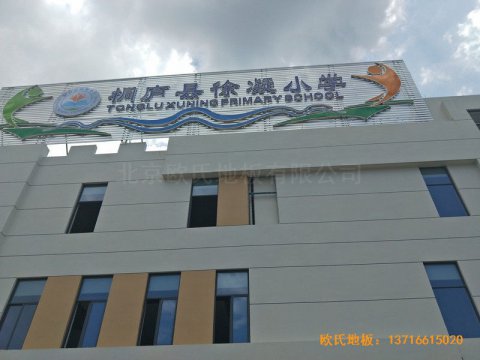 杭州分水鎮(zhèn)徐凝小學(xué)運(yùn)動館體育木地板